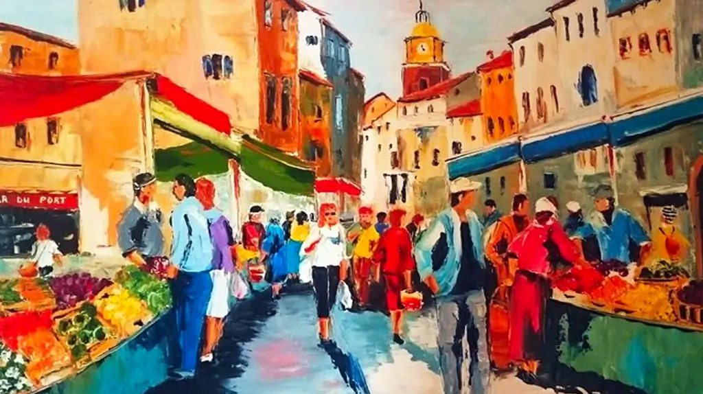 Les Marchés de Saint-Tropez : L'Éveil Poétique d'une Perle de la Côte d'Azur